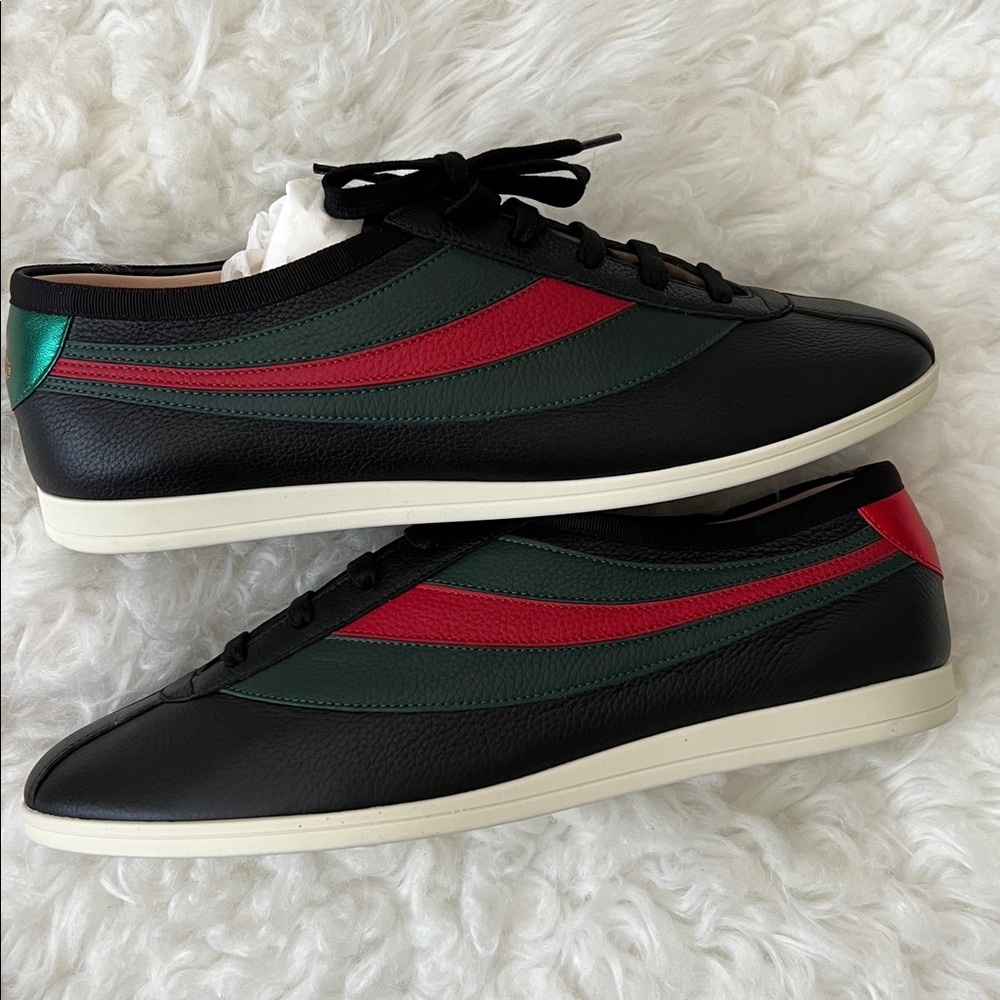 🆕Gucci Sneaker Vernice Crystal Leather Gucci 10 - Picture 10 of 13